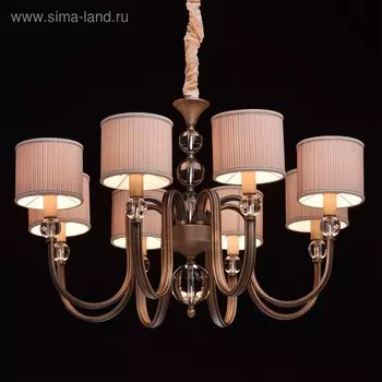 Люстра "София" 8x40Вт E14 античная бронза