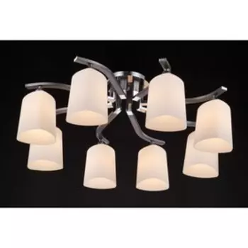 Люстра Sol, 8x40Вт E14, цвет хром