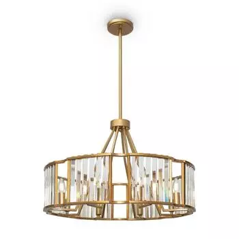 Люстра Solar, 8x40Вт E14, цвет золото