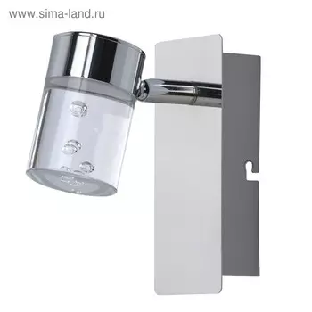 Люстра спот "Бали" 1x5W LED хром 16x6x13см