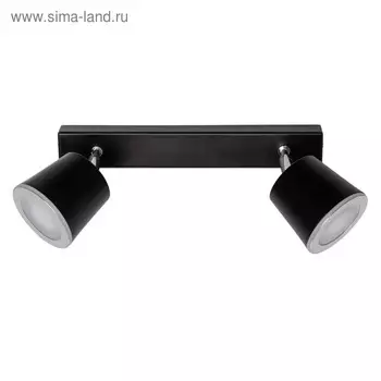Люстра спот "Бали" 2x4,5W LED черный 9x32x16см