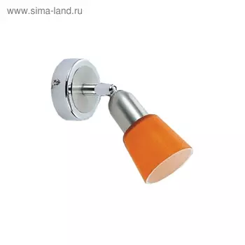 Люстра спот "Мона" 1x40W Е14 хром 7x17x15см