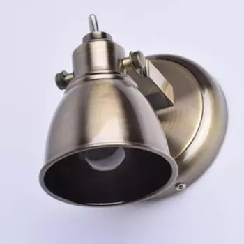 Люстра спот «Ринген», 1x40W E14, античная бронза 15x16x19 см