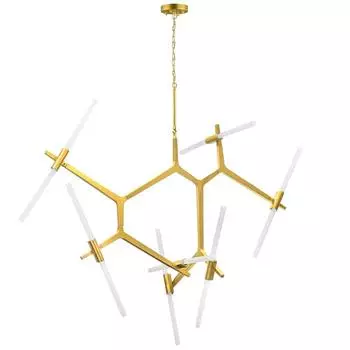 Люстра Struttura, 14x6Вт G9, цвет золото