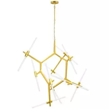 Люстра Struttura, 20x6Вт G9, цвет золото