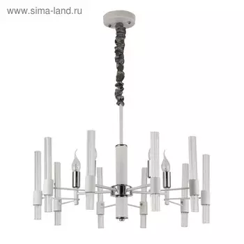 Люстра Supreme, 5x40Вт E14, цвет белый