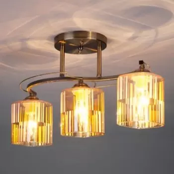 Люстра Susan 3x60Вт E27 бронза