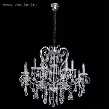 Люстра «Сюзанна» 12x40Вт E14 хром