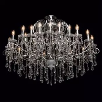 Люстра «Сюзанна», 24x40Вт E14, серебро