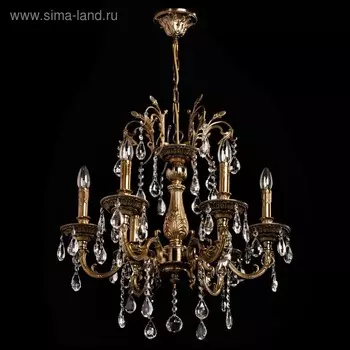 Люстра «Свеча», 6x60Вт E14, античная бронза