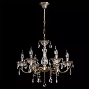 Люстра "Свеча" 6x60Вт E14 античная бронза