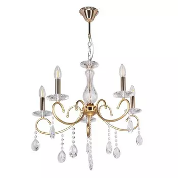 Люстра «Свеча», размер 64x86x64 см, 200Вт 5xE14 IP 20