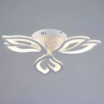 Люстра светодиодная дим. LEGANTE 3режима 48Вт 2700-6400К белый Ritter