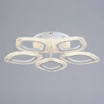 Люстра светодиодная дим. LOSANGA ДУ 3 реж. 53,5х7,5 68Вт белый Ritter