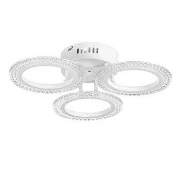 Люстра светодиодная дим. RIFLESSO ДУ 3 режима 42Вт белый 43,5х7,5см Ritter