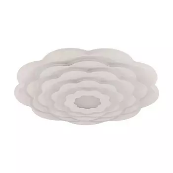 Люстра светодиодная, размер 50x50x7 см