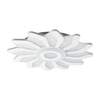 Люстра светодиодная ЭкономСвет, размер 50x50x7 см