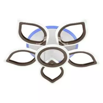 Люстра светодиодная, размер 64x64x12 см