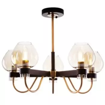 Люстра Tara 5x60Вт E14 чёрный