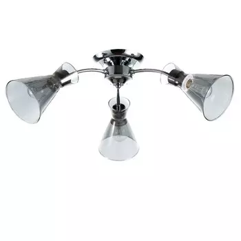 Люстра Светогор "Тень" 3х60Вт Е27 хром 65х65х22см