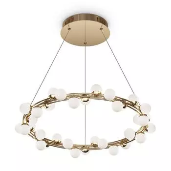 Светильник подвесной Maytoni MOD081PL-L50G3K, LED, 55Вт, 124х60х124 см, 4900Лм, цвет золото