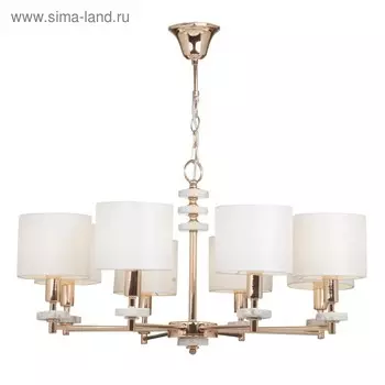 Люстра Tiana 8x40Вт E14 золото