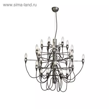 Люстра Tiberius 30x40Вт E14, цемент 86x86x72 см