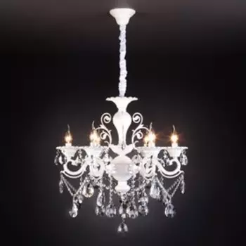 Люстра Tivoli 6x60Вт E14 белый