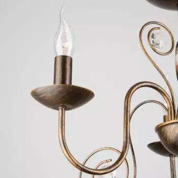 Люстра Tomas 3x60Вт E14 чёрный