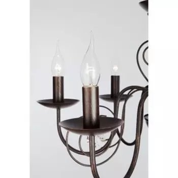 Люстра Tomas 6x60Вт E14 чёрный