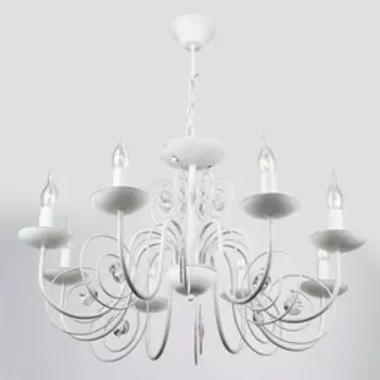 Люстра Tomas 8x60Вт E14 белый, золото