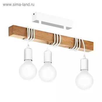 Люстра TOWNSHEND 3x60Вт E27 белый