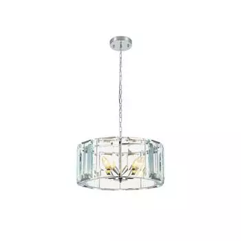 Люстра Ambrella light Traditional, 5x40Вт E14, цвет хром