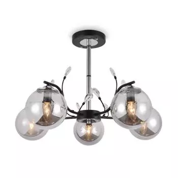 Люстра Ambrella light Traditional, 5x40Вт E14, цвет хром