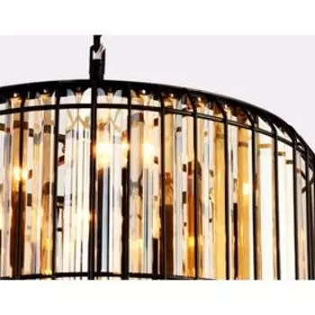 Люстра Ambrella light Traditional, 5x40Вт E14, цвет кофе