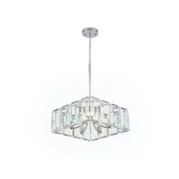 Люстра Ambrella light Traditional, 6x40Вт E14, цвет хром