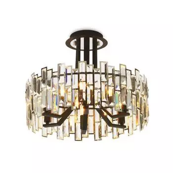 Люстра Traditional, 6x40Вт E14, цвет хром, черный