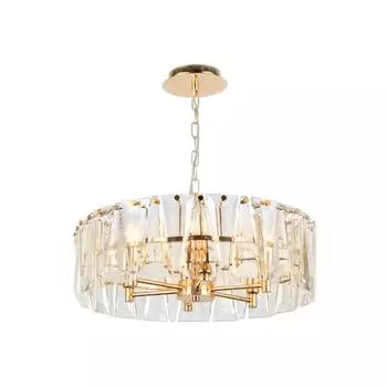 Люстра Ambrella light Traditional, 6x40Вт E14, цвет золото
