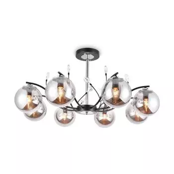 Люстра Ambrella light Traditional, 8x40Вт E14, цвет хром