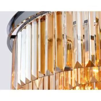 Люстра Ambrella light Traditional, 8x40Вт E14, цвет хром
