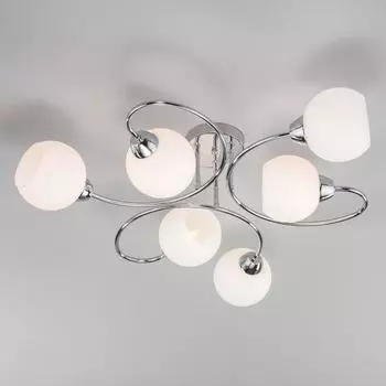 Люстра Tulia, 6x40Вт E27, цвет хром