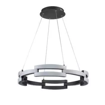 Люстра Ufo, 108Вт LED , 4000K, 7020лм, цвет чёрный