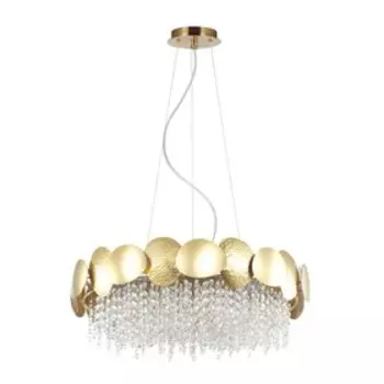 Люстра Ulla, 6x40Вт E14, цвет золото