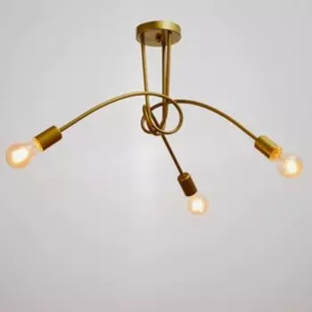 Люстра «Узел» 3хE27 40 Вт золото 545440 см BayerLux