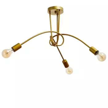 Люстра «Узел» 3хE27 40 Вт золото 545440 см BayerLux