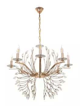 Люстра «Валенсия» 8хЕ14 40 Вт золото 7575105 см
