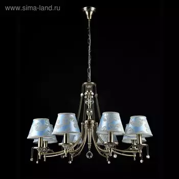 Люстра Vals 8x40Вт E14 бронза