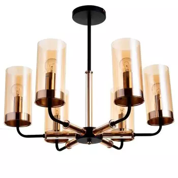 Люстра «Варвара» 660 Вт Е14 черный 555546 см SVK