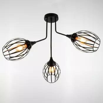 Люстра Светогор «Век» 360 Вт Е27 черный