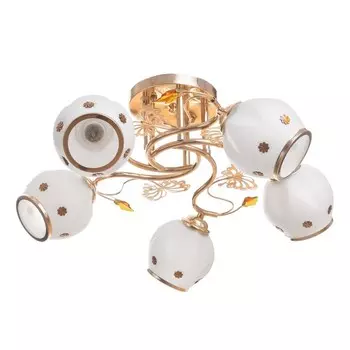 Люстра «Велма», 540 Вт Е27, золото, МОДЕЛЬ: 2600549